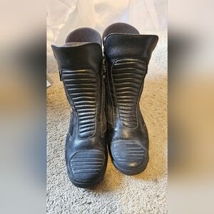 Daytona Motorcycle Boots - Leather, Size 35